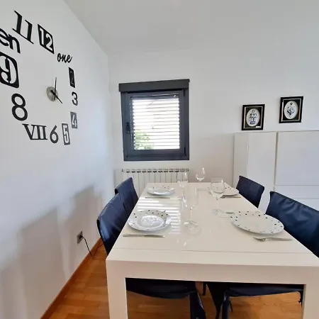 Appartement Baiona, Playa Santa Marta, Piscina *