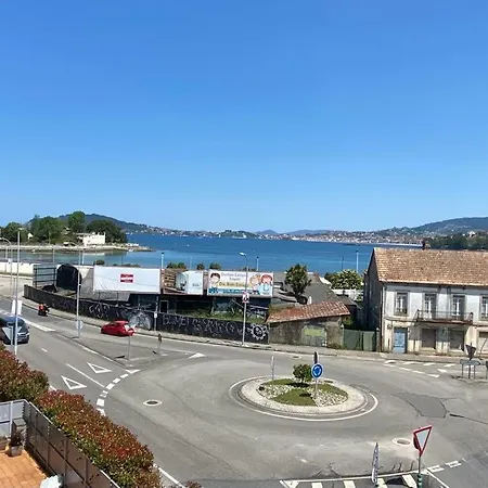 Baiona, Playa Santa Marta, Piscina
