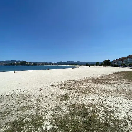 Baiona, Playa Santa Marta, Piscina *