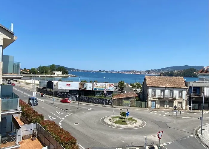 Baiona, Playa Santa Marta, Piscina